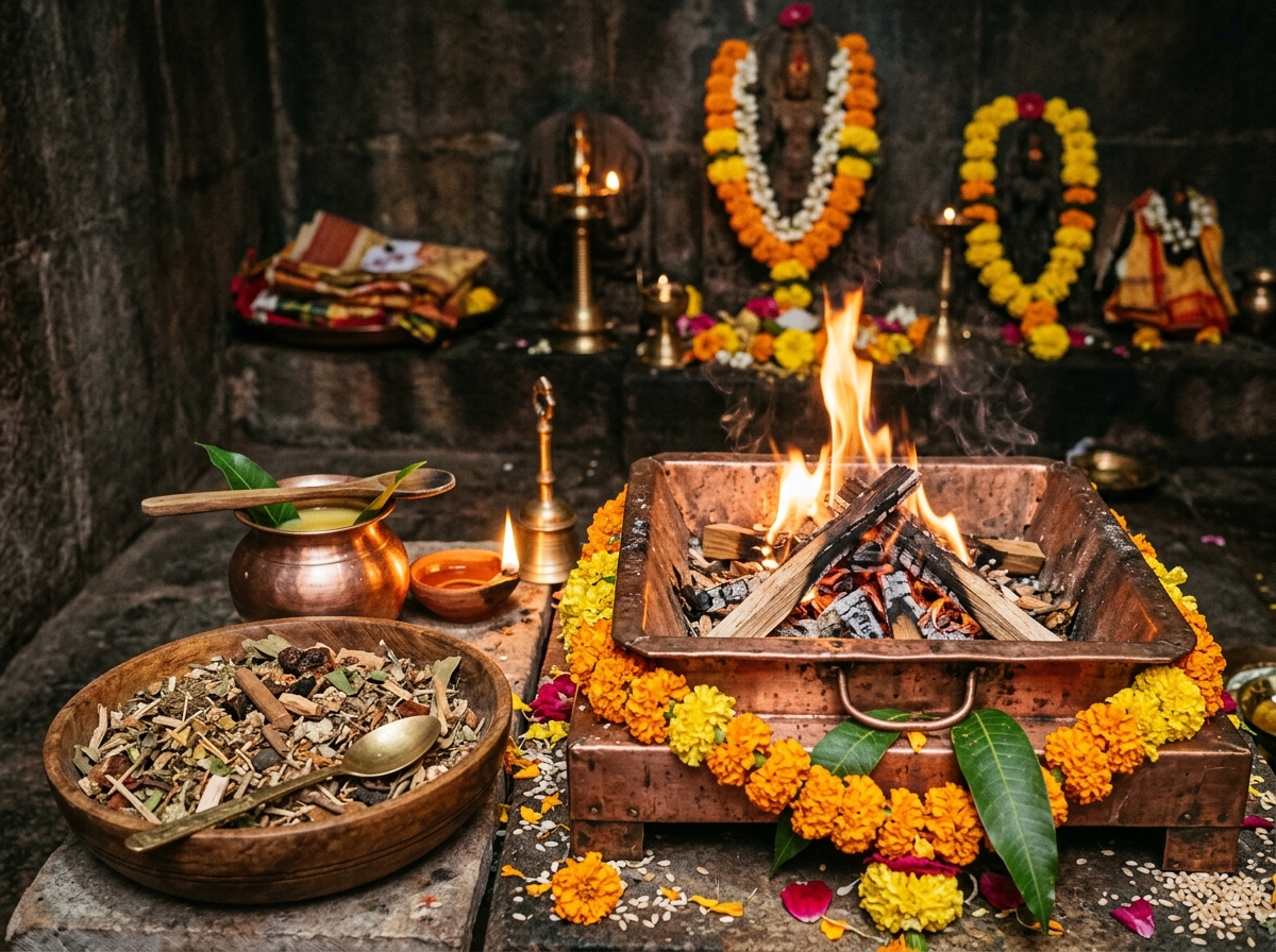 Hawan Samagri & Wood